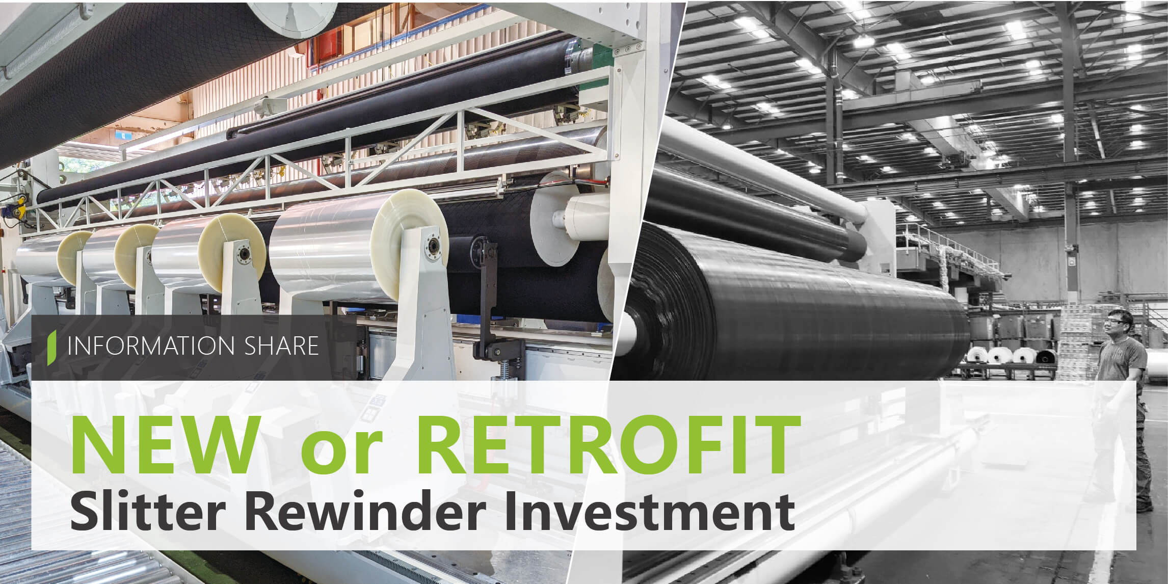 Slitting and Rewinding Machine Investment : Choosing Between New or Retrofit